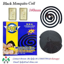 Precio barato de alta calidad de fibra de la planta Mosquito Bobina de mosquito negro de la bobina